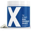 X - De ultieme Brain Performance Enhancer 's werelds meest krachtige Brain Supplement Capsule - Verhoog focus, energie, geheugen, concentratie, productiviteit - ondersteund door wetenschap - Nootrope Stack