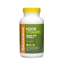 Noor Vitamins Halal Calcium Plus Vitamin D Bone & Immune Support | 600 mg Calcium & 800 IU (20 mcg) D2 per Tablet | aids in Absorption of Calcum into Bones, Non-GMO, Vegetarian & Halal (120 Tablets)