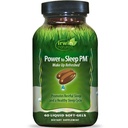 Irwin Naturals Power to Sleep PM - 60 Liquid Soft-Gels - met Melatonine, GABA, Ashwagandha, Valeriaanwortel & L-Theanine - 30 porties