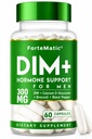 DIM Supplement for Men 300mg | Hormone Support & Balance Formula | Extra Strength Men's Fitness & Vitality Booster with Diindolylmethane, CDG & Sulforaphane | Gluten-Free | 60 Capsules