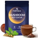 Mushroom Hot Cocoa Powder, Magnesium Glycinate, L-Theanine, Reishi, Tryptophan, Ashwagandha, Sleep Hot Chocolate Supplement for Calm, Relax, Sleep & Stress Support, Mushroom Coffee