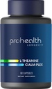 ProHealth L-Theanine Calm-Plex met GABA en 5-HTP (Sunthenine) (100 mg, 60 Medium Capsules)