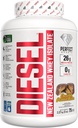 PERFECT SPORTS Diesel 100% New Zealand Whey Protein Isolate | Stevia Sweetened, No Artificial Ingredients, Keto | 0g Carb, 0g Fat, 26g Protein | 2 Pounds (Chocolate Peanut Butter)