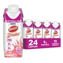 BOOST Breeze Clear Nutritional Drink - 250 Calorieën - 19 Vitaminen & Mineraal - 9 g Proteïne Versterkt Clear Voedingsdrank met Vitamine A & Zink - Wild Berry Flavor - 8 fl oz (Pack of 24)