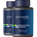 ProHealth Hydroxytyrosol Extreme 2-Pack with Olea25 (90 Vegetarian Capsules) (Organic Olive Leaf Extract)