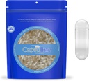 Capsulin Maat 000 - Heldere Lege Vegan Capsules - 1000 Tel - Lege Veggie Pill Capsules - DIY Plantaardige Capsule Filling - Lege Caps - Kosher en Halal Certified - Niet-GMO Certified