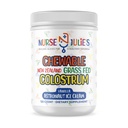 Nurse Julie's Chewable Colostrum for Kids, 120 Count - Easy-to-Chew Children's Tablet for Daily Immune & Gut Support, Grassfed New Zealand Colostrum Pills for Children, No Additives, 2 Month Supply