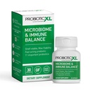 OmegaXL ProbioticXL - Probiotique et prébiotique, plateau stable - Mélanger 11 souches - Promouvoir la croissance saine de la fleur de Gut, 12,5 milliards CFU - Non-OGM, sans gluten - 30 capsules de légumes