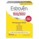 Estroven Stress Relief & Energy Boost for Menopauze Relief - 28 Ct. - Klinisch bewezen Ingrediënten Verzorgen Stress & Energy Support + Nachtkleding & Hot Flash Relief - Drug-Free en Gluten-Free