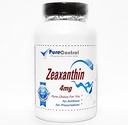Zeaxanthin 4mg // 100 Capsules // Pure // by PureControl Supplements