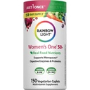Rainbow Light Womens One + Multivitamin 50 Plus | 150 Caplets | Supports Menopause | with Vitamins C, D, and Zinc | Real Food Nutrients, Digestive Enzymes & Probiotics