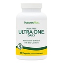 NaturesPlus Ultra One Daily Iron Free - 90 Fast-Acting Capsules - Multivitamin & Mineral with Beta Carotene - Vegan, Gluten Free - 90 Servings