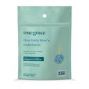 True Grace One Daily Men’s Multivitamin Fermented Minerals, Organic Adaptogens & Mushrooms Whole Body Balance Immune, Endurance, Bone & Heart Support - Non-GMO, Gluten Free - 90 Vegan Tablets