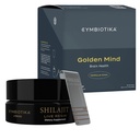 CYMBIOTIKA Shilajit Resin & Golden Mind Bundle, Elemental Gold, Immune & Digestive Support Supplement and Nootropic Brain Booster Liquid Supplement