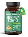 Agami Moringa Capsules | 4 Month Supply | Natural Energy & Joint Support | 400mg 20:1 Extract | Daily Greens Superfood | Moringa Oleifera | Skin Health Support | 120 Capsules