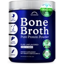Bone Broth Protein Powder for Women and Men Carnivore, Paleo & Keto Friendly Supports Healthy Skin, Hair, Nails, Joint Non-GMO, Hydrolyzed Collagen Peptides Type 1&3 Made in USA (10.58 Oz)