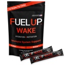 Fuel Up Wake Electrolyte Powder with BiAloe® & 180mg Natural Caffeine | Coffee Alternative Energy Drink | No Jitters No Crash | 15 Single-Serve Stick Packs | Orange Sherbet