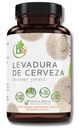 Levadura De Cerveza (Brewer’s Yeast Capsules) – 1500 mg Per Serving, 90 Veggie Caps – 100% Natural, Made in USA – Nutrient-Rich Superfood for Digestive & Immune Support | Dietary Supplement