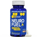 NATURAL STACKS NeuroFuel Nootropic with Zembrin - Doctor Developed Memory & Focus Supplement - Kanna Extract Sceletium Tortuosum - Nootropic Brain Supplement for Focus - 60 Zembrin Capsules