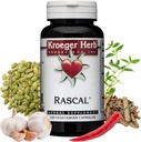 Kroeger Herb producten, Rascal, Reiniging, Detox, Gut Health met Knoflook, Cayenne, Pompoenzaad, Vegetarisch, Non-GMO, Glutenvrij, Geen conserveringsmiddelen, Gezonde Microbial Balance, Made in USA