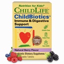 ESSENTIËLE KINDLIFE Childbiotica Immune & Digestieve Ondersteuning - Kinderen Probiotica, Probiotica voor kinderen & peuter, Kinderen Kauwbare Probiotica voor Gut Health - Natuurlijke Berry, 30 Kauwtabletten
