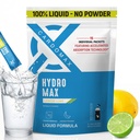 CardoMax Hydration Packets - Hydromax Electrolyte Drink Mix Packets with Sodium, Magnesium, & Potassium - Vegan & Keto-Friendly, Electrolyte Drink Mix - 15 Liquid Hydration Sticks, Lemon-Lime