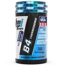 BPI Sports B4 – Extra Strength Fat Burner Natural pour les femmes et les hommes – Capsules Kéto-friendly Fat Burner, perte de poids et contrôle de l'appétit - Caféine, Niacin, Quercetin, Yohimbine – 30 portions – 710mg
