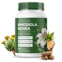 Rhodiola Rosea Supplement Organic – Premium Golden Root Adaptogens Capsules for Stress Relief, Sustained Energy, Mental Focus & Cognitive Performance, Natural Non-GMO Daily Wellness Support