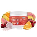 Nello Superfocus – Nootropic Focus Drink Mix for Productivity, L-Theanine, Rhodiola Rosea, Alpha-GPC, Lion’s Mane, Tyrosine, Sugar-Free Packets (30 Servings (Caffeine), Fruit Punch)