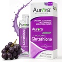Aurora Nutrascience Mega-Liposomal Liquid Glutathion, Immune & Antioxidant Gut Health Support Supplement, 750 mg per Serving, Non-GMO, Sugar-Free, 10 Single Serve Packets