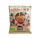 Earth Fed Muscle Strawberry Feels Irish Grass Fed Whey Protein Isolate - NSF-Certified. No Artificial Ingredients, Soy Free, Gluten Free, Non-GMO and Hormone Free (1 Serving, Strawberry)