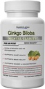 SuperiorLabs Ginkgo Biloba 1200 mg, Non-GMO, Black Pepper voor verhoogde absorptie, Ginkgo Extract, Verbetert Geheugen & Focus, Circulatie Booster, Natuurlijke Antioxidant Nootropic, 120 Veg Caps