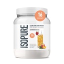 Isopure Clear Whey Isolate Protein Powder, Lactose Free, Gluten Free, Naturally Flavored, Strawberry Peach Tea, 20g Protein Per Serving, 14.1 Oz, 16 Servings