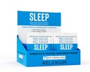 Relaxium Sleep Aid, 24 Travel Pouches (6 Capsules Each), 5mg Melatonin, Magnesium, Valerest, Ashwagandha, Non-Habit Forming