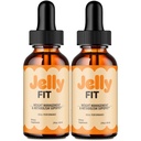 Jelly Fit Drops, Official JellyFit Supplement Drops with All Natural Ingredients - Maximum Strength, Advanced Formula Overall Health & Wellness, Premium Jelly Fit Droppers Support Reviews (2 Pack)