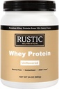 Premium Whey Protein Powder, USA-Sourced, No RBST/RBGH, No Stevia or Sucralose, Instantized, Non-GMO, Soy & Gluten Free (Unflavored, 24 Oz)