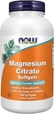 NU Supplementen, Magnesium Citrate, Met Glycinate & Malate, Zenuwstelselondersteuning*, 180 Softgels