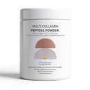 Multi Collagen Peptides Powder - Hydrolyzed Grass-Fed Collagen Powder for Skin, Hair, Nails, Joints & Gut Health - Type I, II, III, V & X Collagen Unflavored Daily Supplement (16 oz./454 g.)