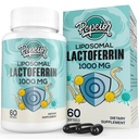 Liposomale Bovine Lactoferrine 1000 mg - Hogere Absorptie - voor IJzer Absorptie & Immuunfunctie Lactoferrine Supplementen voor Volwassenen, 60 Softgels