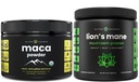 NutraChamps Biologische Maca & Organische Leeuwen Manenpoeder