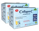 ALFA VITAMINS Collagen C Peptides Hydrolysate Powder Supplement, Vitamin C 1000mg, Gluten Free Hydrolyzed Collagen for Skin, Hair, Nails, Joint & Bone Support, Antioxidant, 30 Sachets per Box, 2 Pack