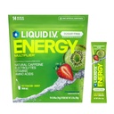 Liquid I.V.® Hydration Multiplier Sugar - Free + Energy - Strawberry Kiwi | Electrolyte Powder Drink Mix | 1 Pack (14 Servings)