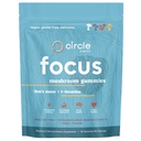 Focus Mushroom Gummies 40 ct – Lion’s Mane + L-Theanine + RealLionsMane™ (8:1) for Focus & Clarity