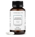 JSHealth Magnesium Supplement for Sleep. 400mg Triple-Form Glycinate, Citrate, Amino Acid Chelate. By Nutritionist Jessica Sepel (120 Tablets)