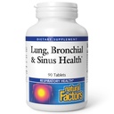 Facteurs naturels Santé pulmonaire, bronchiale et sinusale - Supplément sur la santé respiratoire - Soutient la santé pulmonaire et sinusale - Soutient la santé des tissus pulmonaires et de la consistance des mucus - 90 comprimés (90 portions)