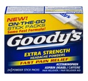 Goody's Extra Strength Powders | Fast Pain Relief | Aspirin & Caffeine | 24 Count