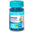 Maximum Strength Nighttime Sleep-Aid Softgels 50 mg Diphenhydramine HCl – 100 Count (100-Day Supply) – Non-Habit Forming Sleep Support – Helps You Fall Asleep Fast & Stay Asleep All Night