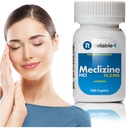 Betrouwbare-1 Laboratories Meclizine HCL 12,5 mg Caplets - Voorkom misselijkheid, braken en duizeligheid veroorzaakt door bewegingsziekte (100 capsules, 1 fles)