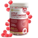 Apple Cider Vinegar Gummies with The Mother 1000mg | Enhanced with Vitamin B12, Vitamin B6, Folic Acid, Chromium, Iodine | 60 Vegan ACV Gummies (not Capsule) | Apple Flavours | Made in UK by Prowise