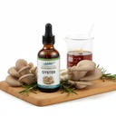 MN Mother Nature Oyster Mushroom Supplement – Systemic Balance & Wellness Formula – Pure Pleurotus Ostreatus Extract with Natural Fiber & Beta-Glucans – Lipid Harmony Support – Liquid Drops 2oz